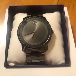 Gunmetal Movado BOLD watch